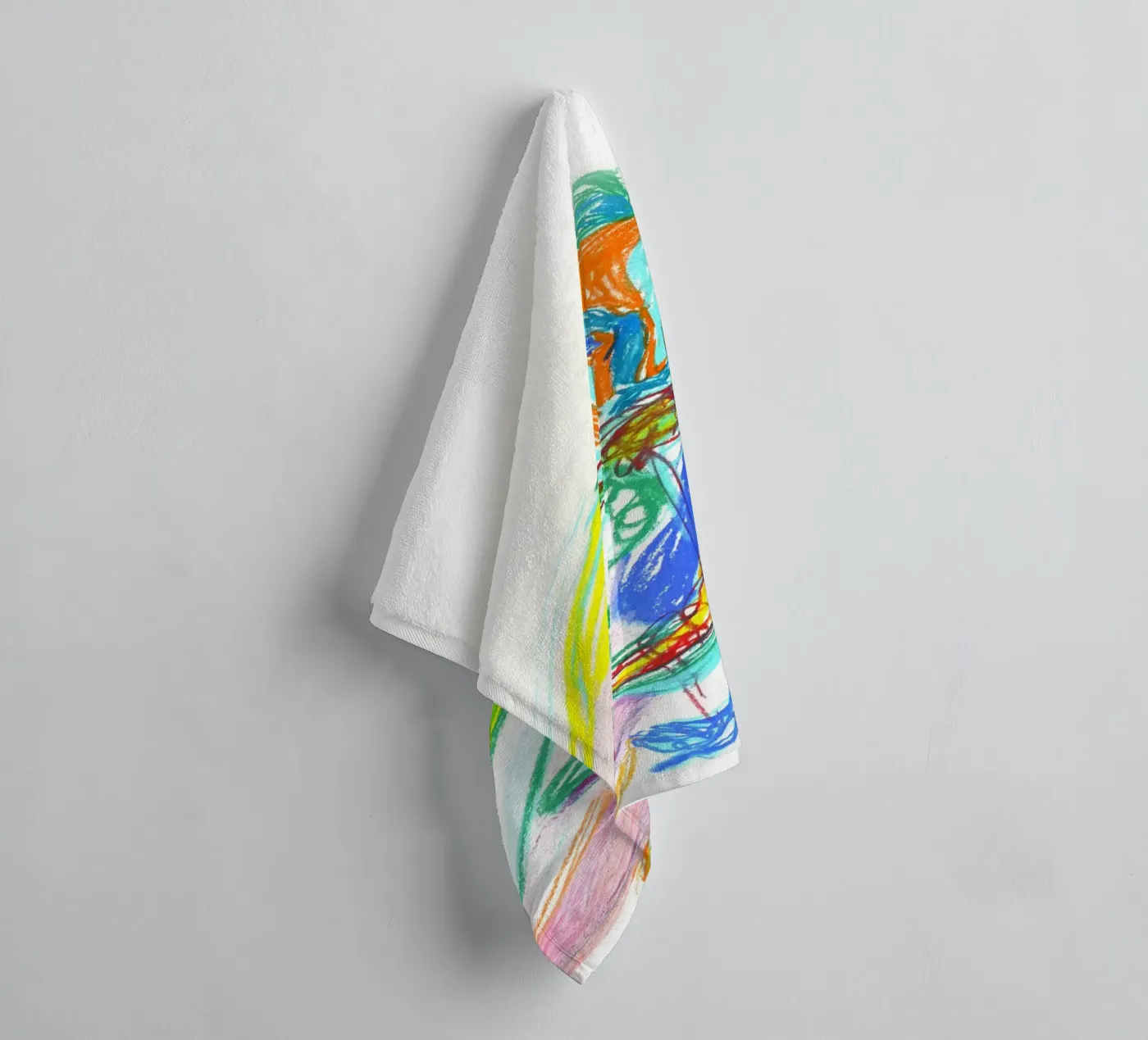 Spaghetti badhanddoek van Silvaya