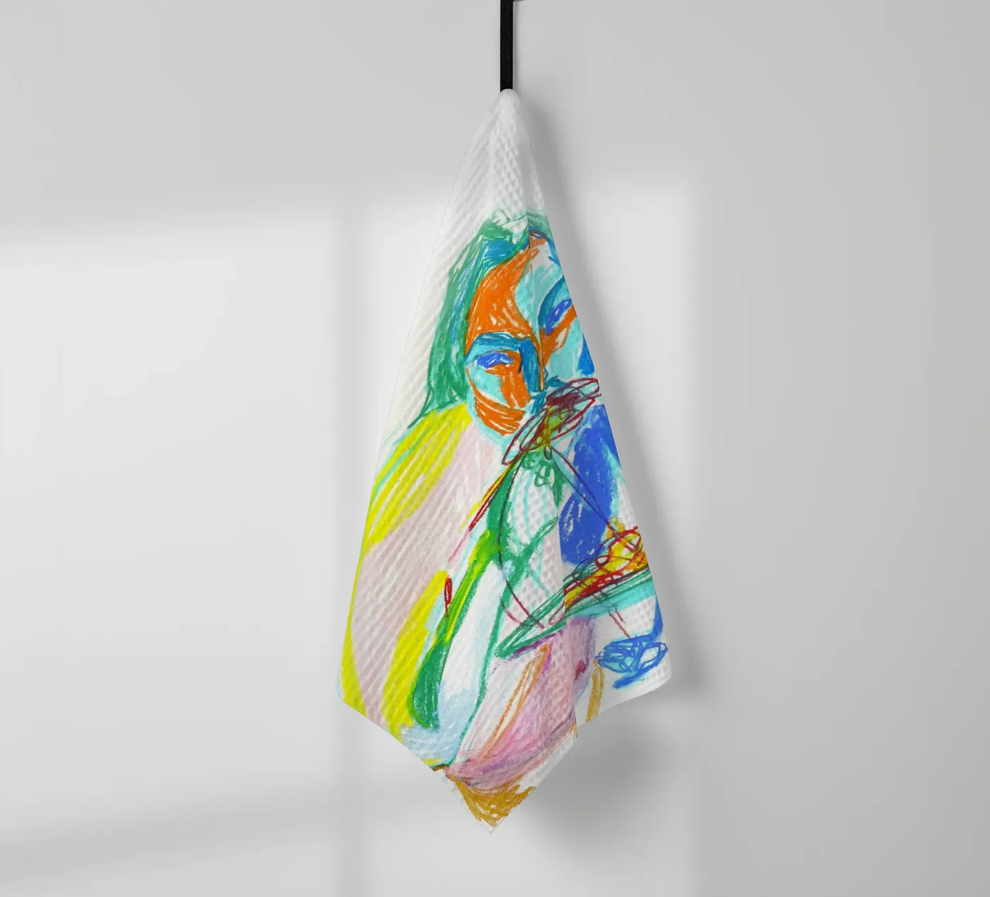 Spaghetti tea towel by Silvaya