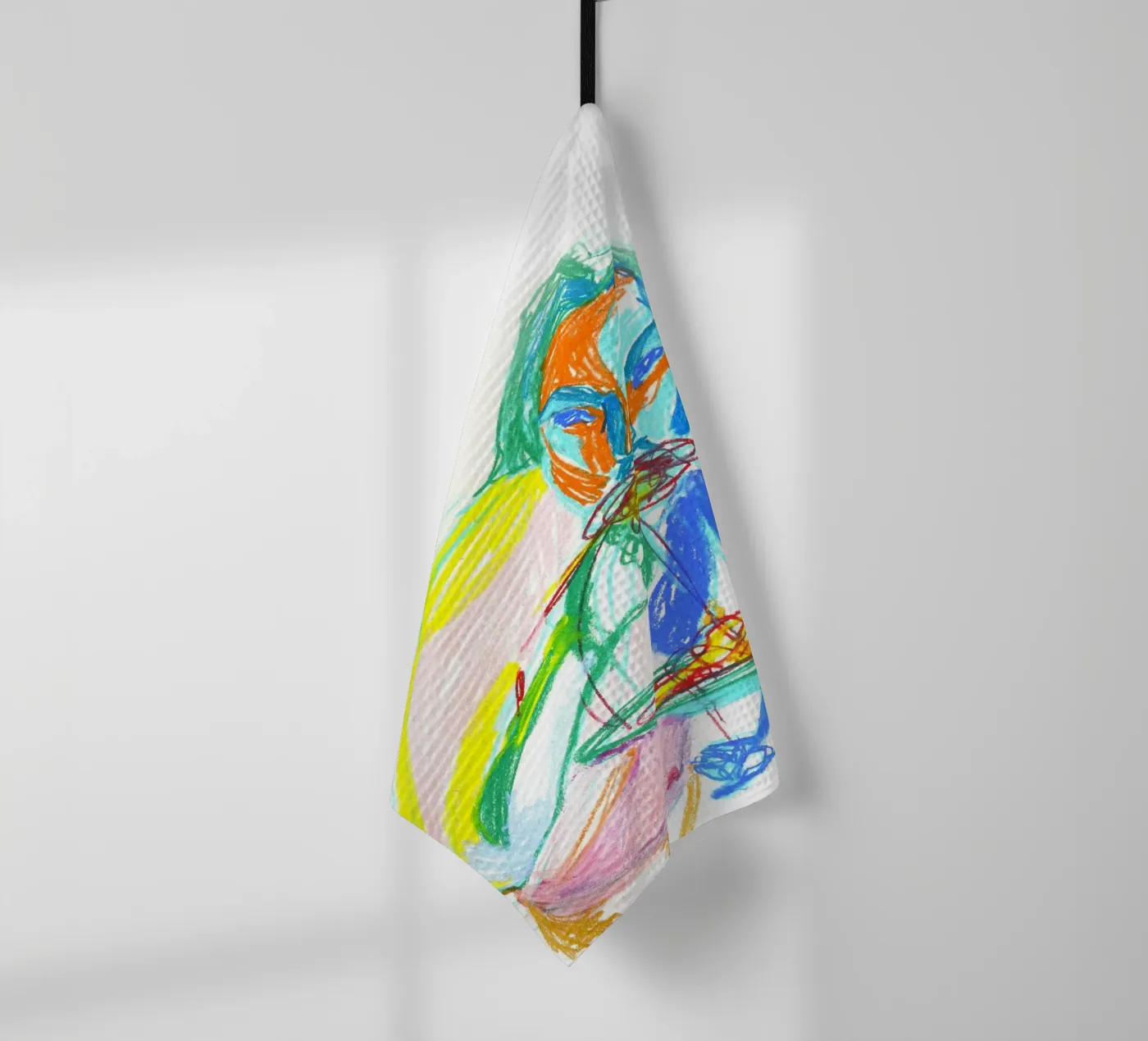 Spaghetti tea towel by Silvaya