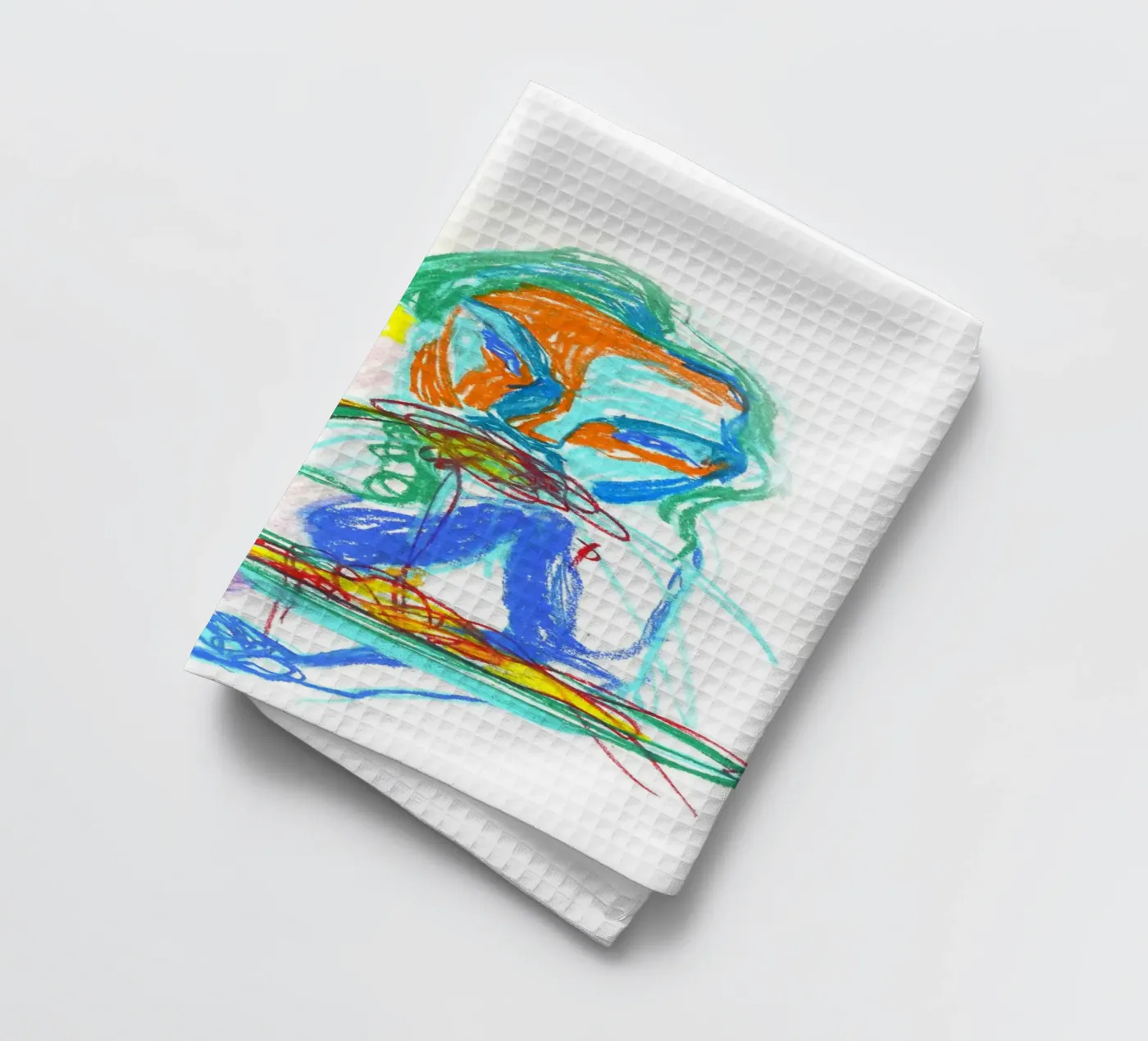 Spaghetti tea towel by Silvaya