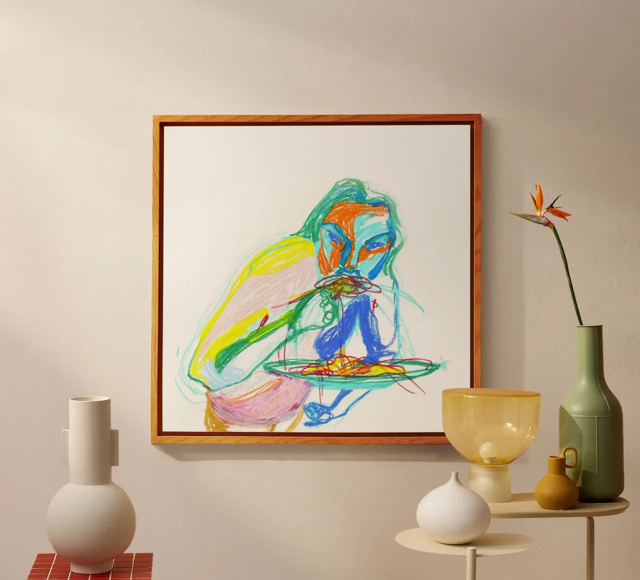 Spaghetti plexiglas de Silvaya