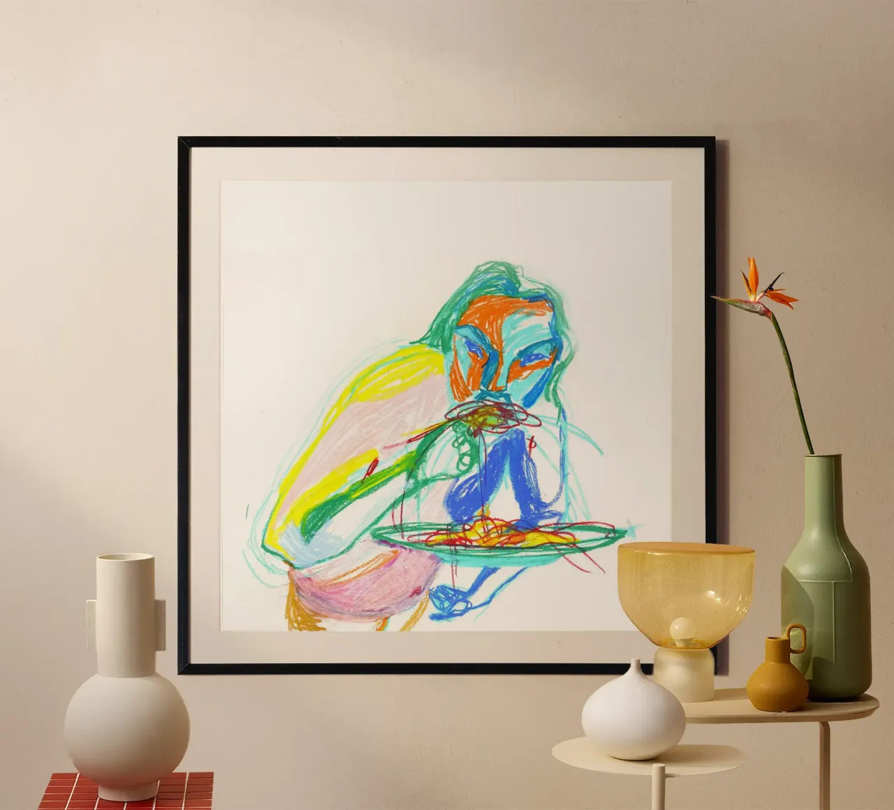 Spaghetti poster by Silvaya