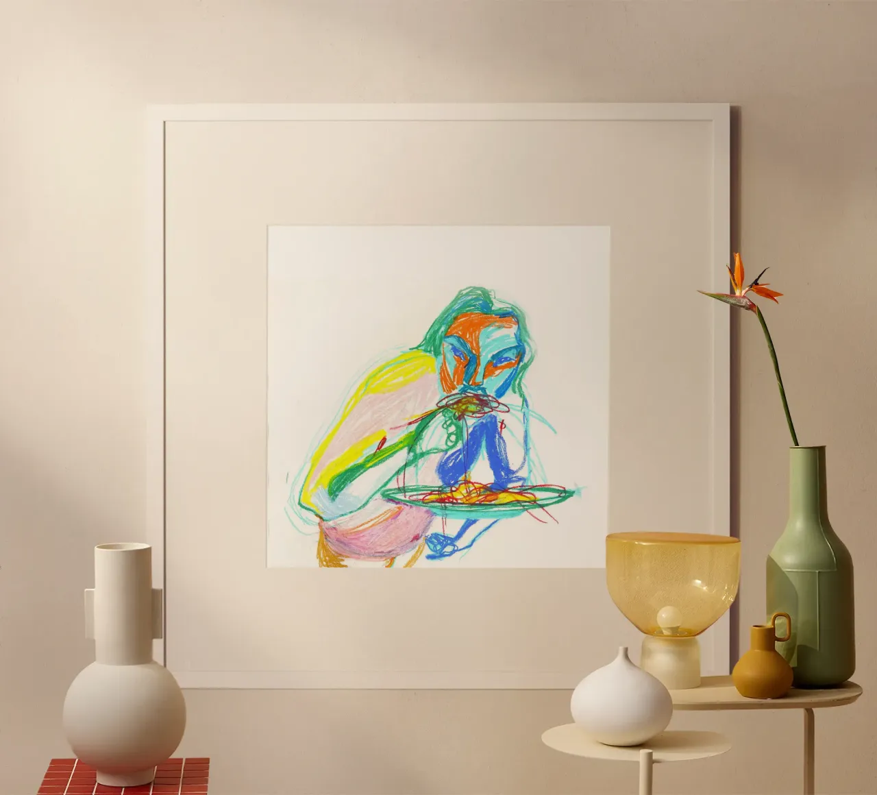 Spaghetti poster by Silvaya