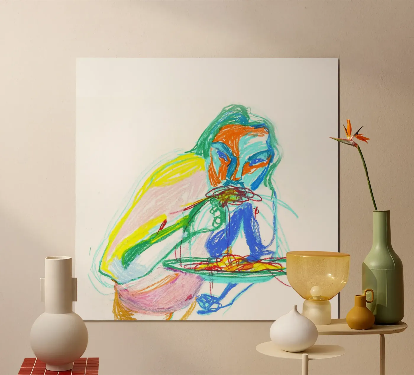 Spaghetti poster by Silvaya