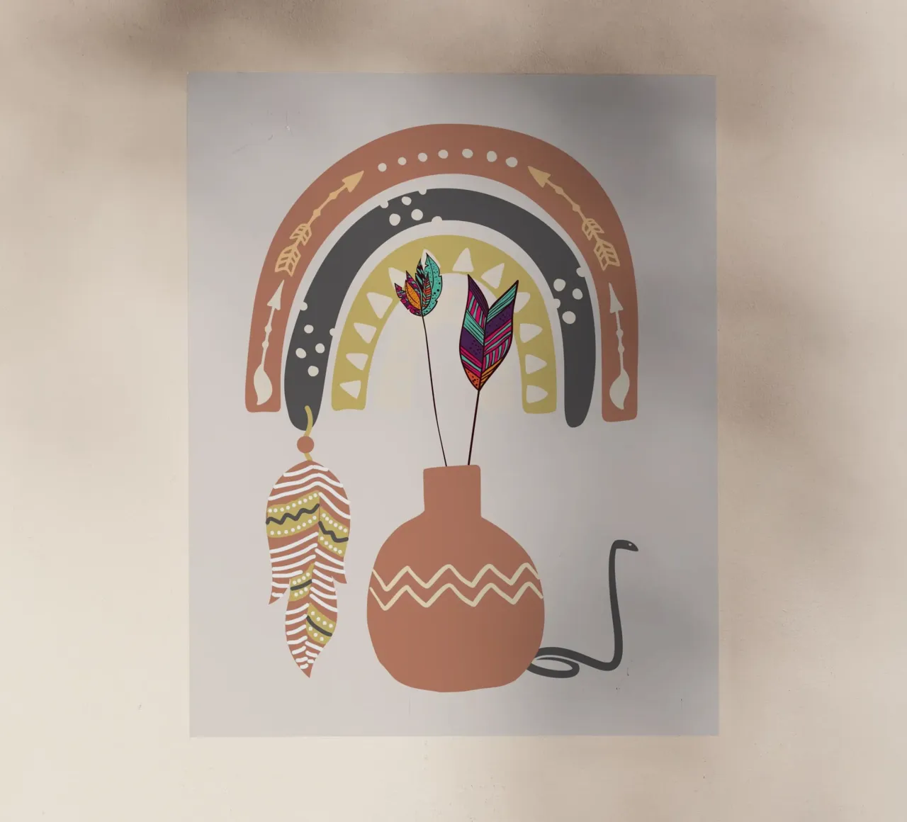 Nativo bohémien pellicola backlit da Little Dean