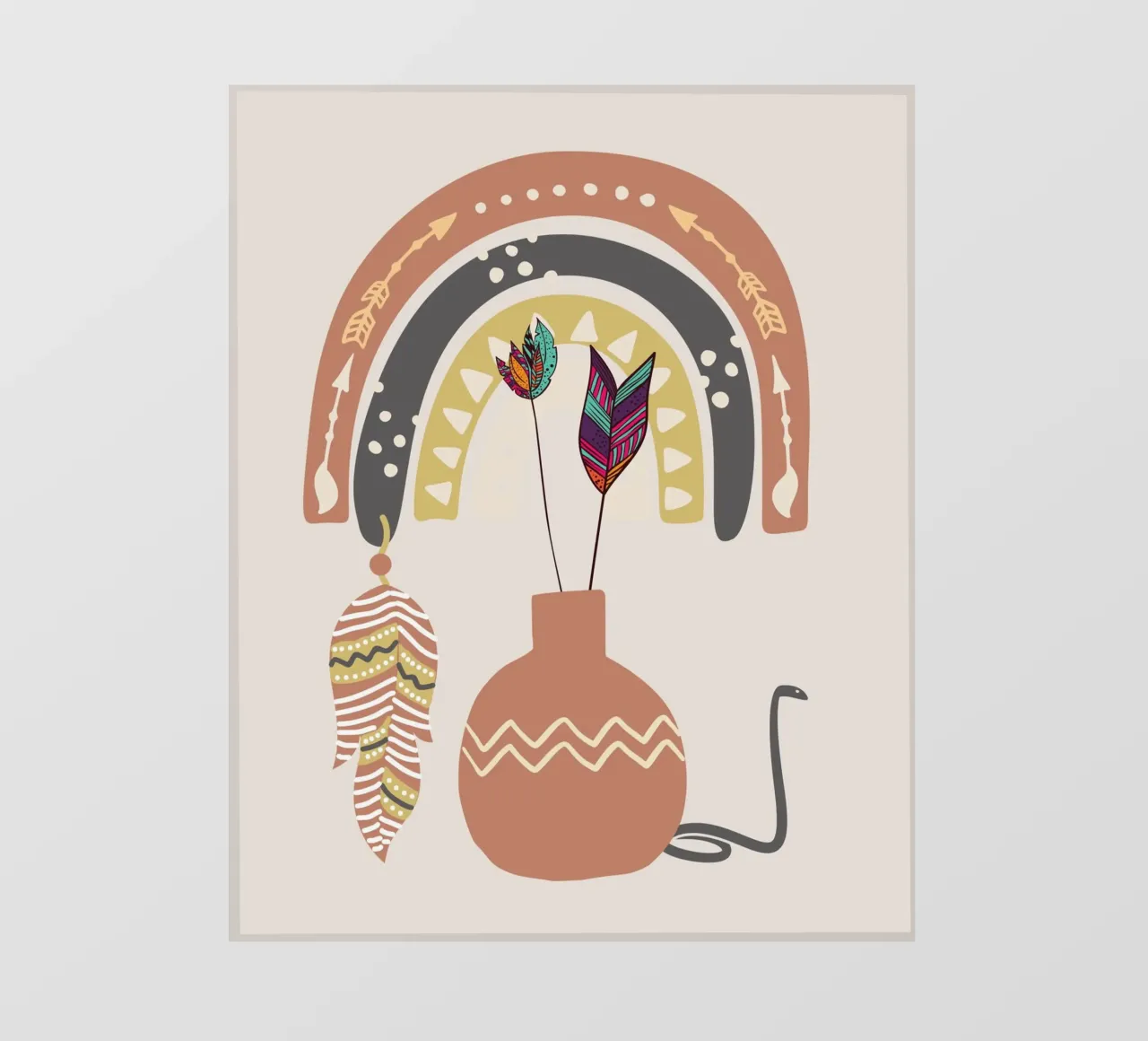 Nativo bohémien pellicola backlit da Little Dean