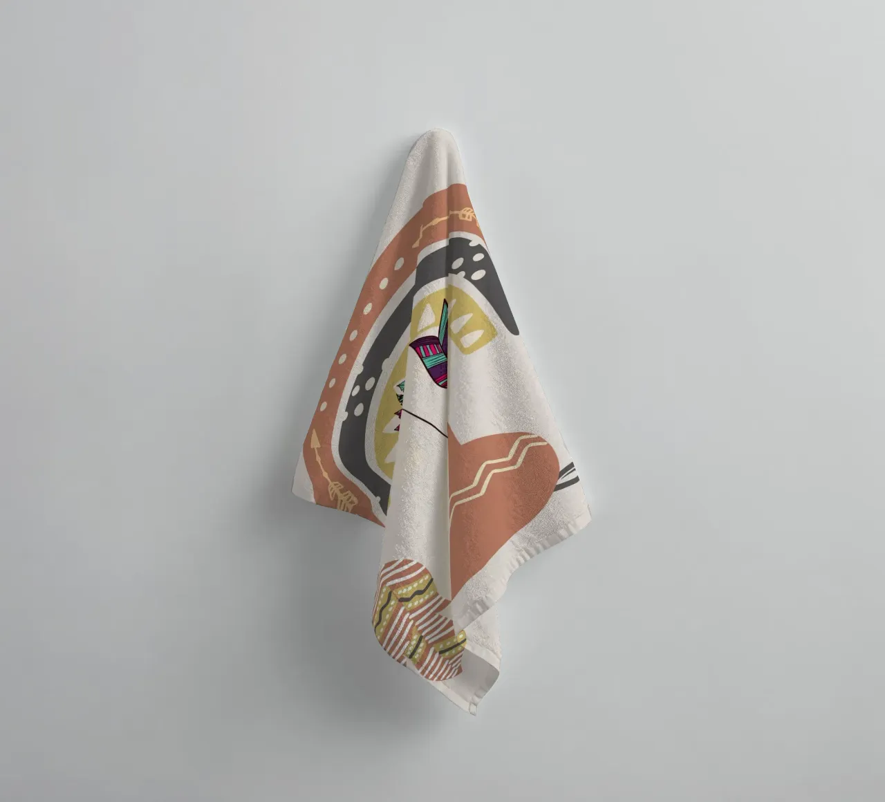 Boho native towel by Little Dean