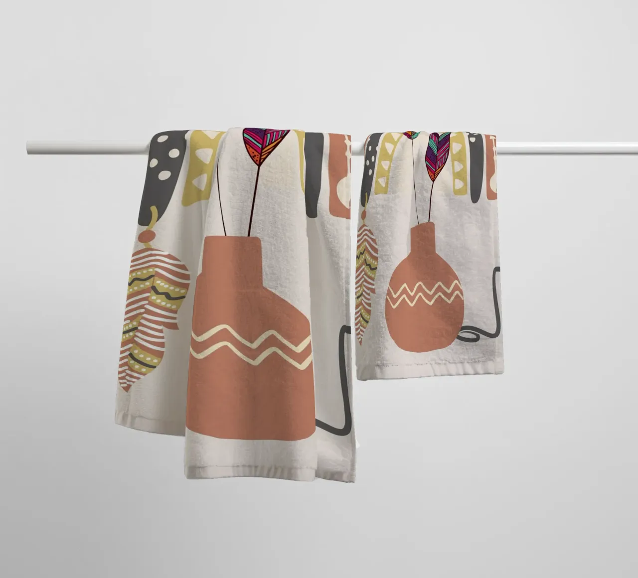 Boho native towel by Little Dean