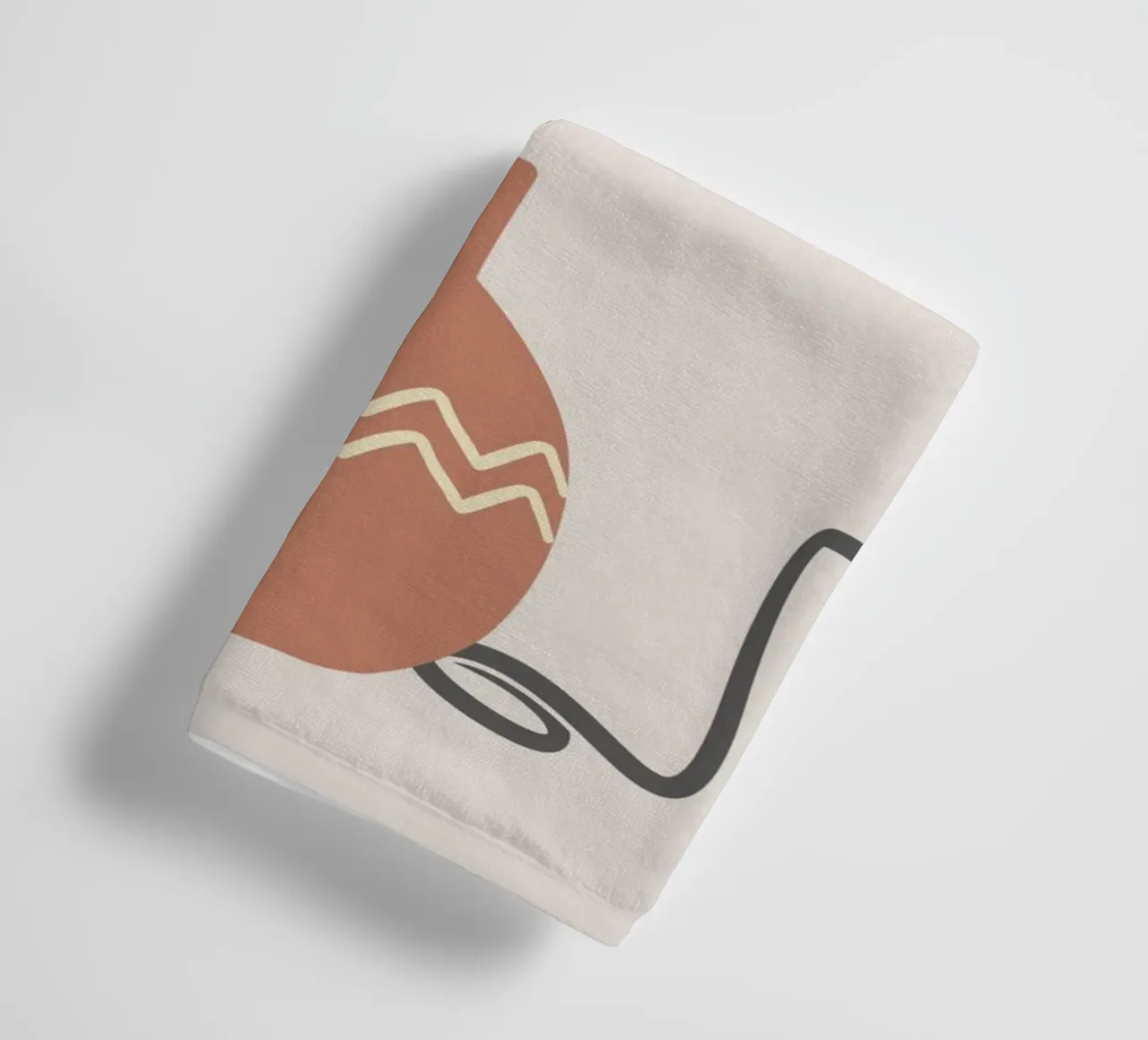 Boho native towel by Little Dean
