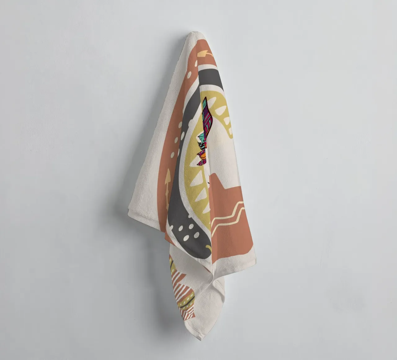 Boho native towel by Little Dean