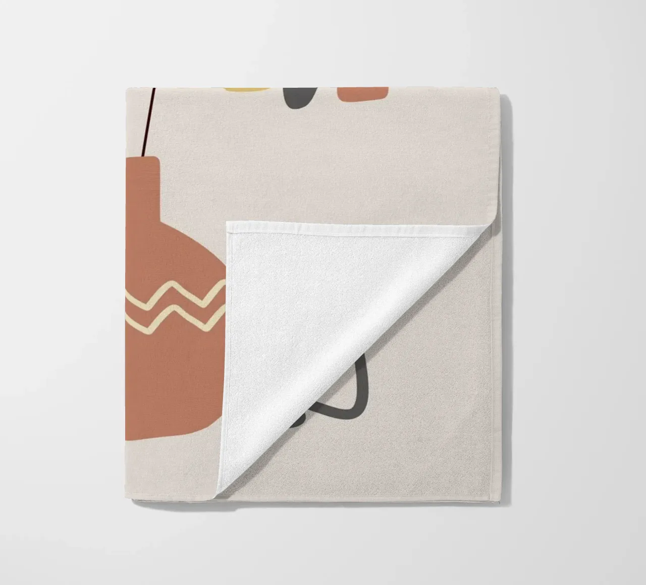 Oorspronkelijk bewoner strandhanddoek van Little Dean