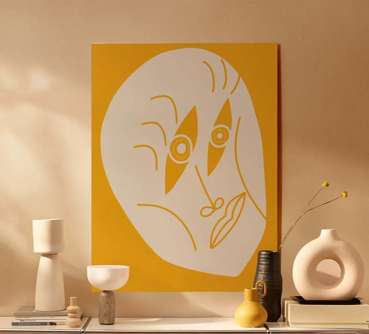 Ritratto eccentrico plexiglass da Little Dean