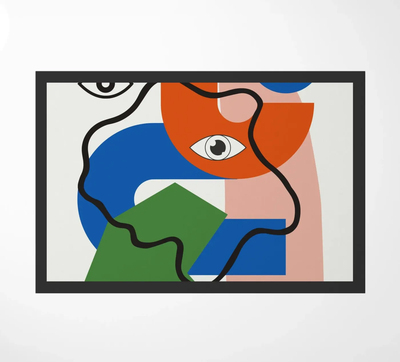 Elementen 02 deurmat van Little Dean