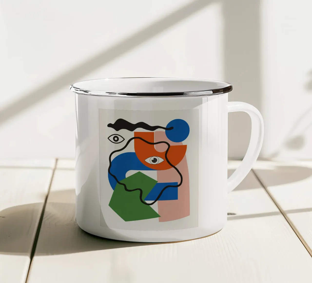 Elementi 02 tazza in smalto da Little Dean