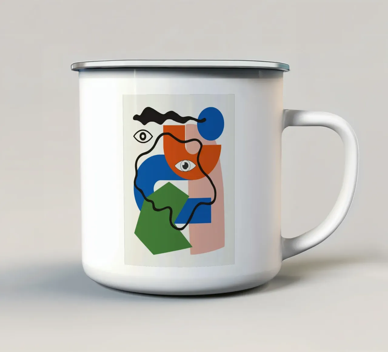 Elementi 02 tazza in smalto da Little Dean