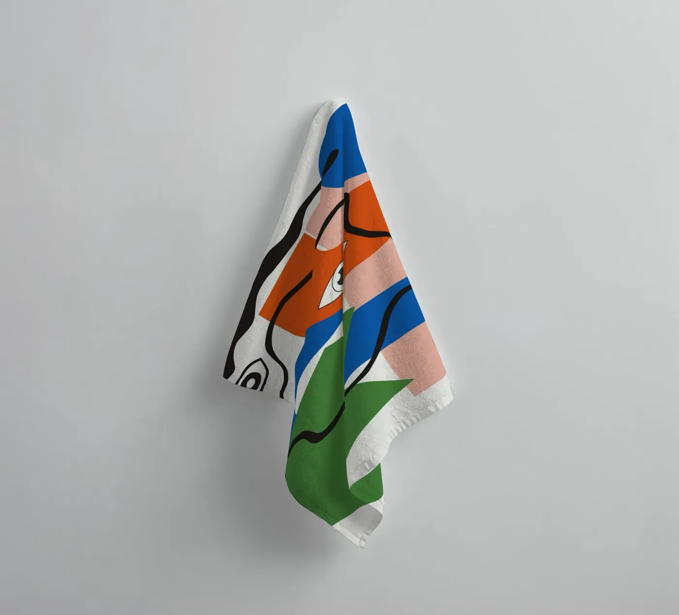 Elemente 02 Handtuch von Little Dean
