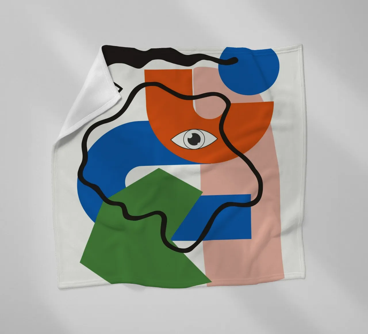 Elemente 02 Fleecedecke von Little Dean