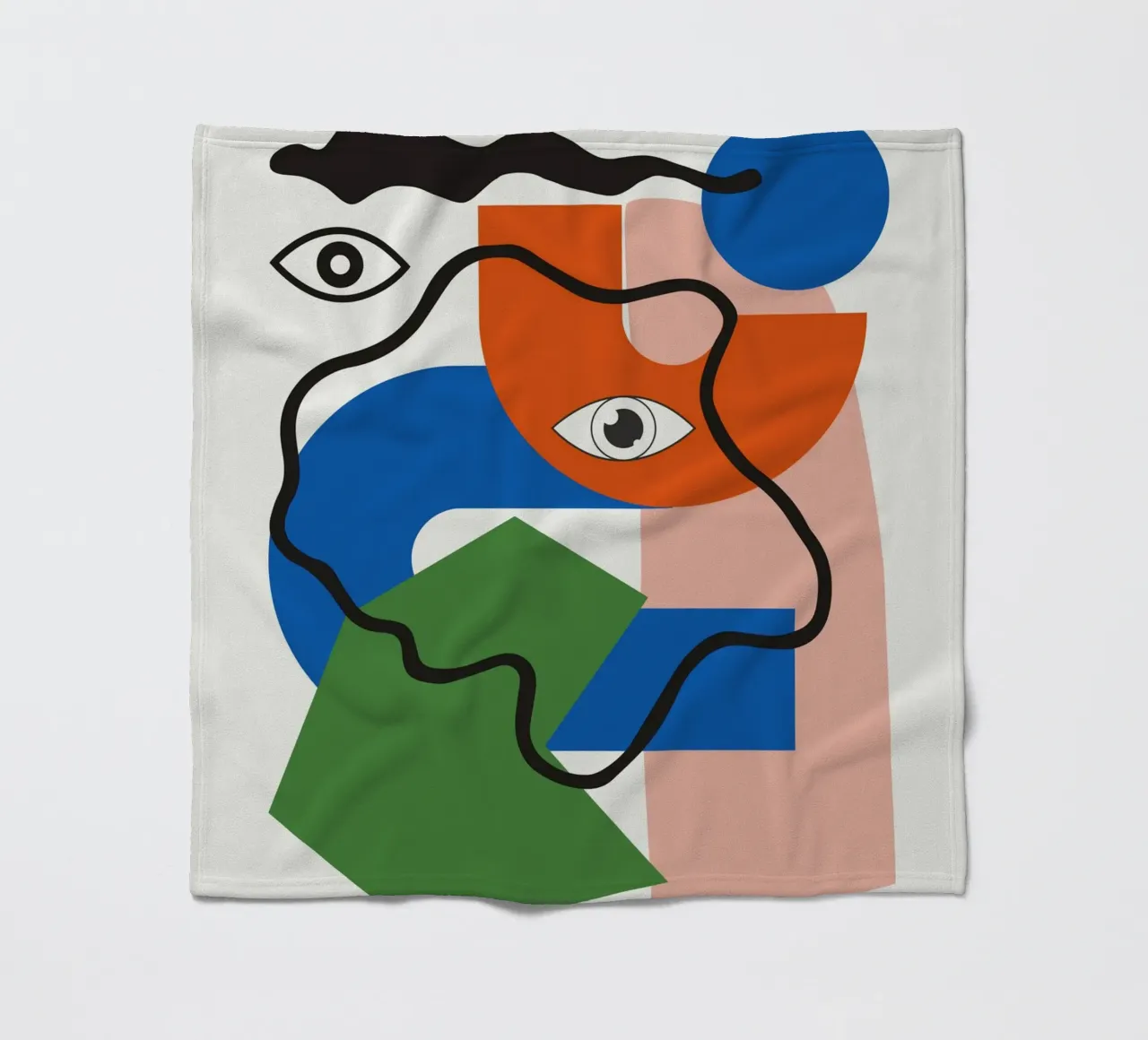 Elemente 02 Fleecedecke von Little Dean