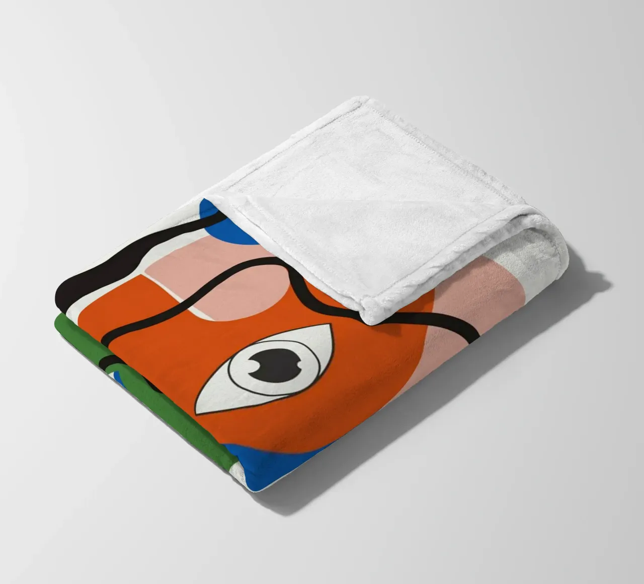 Elemente 02 Fleecedecke von Little Dean