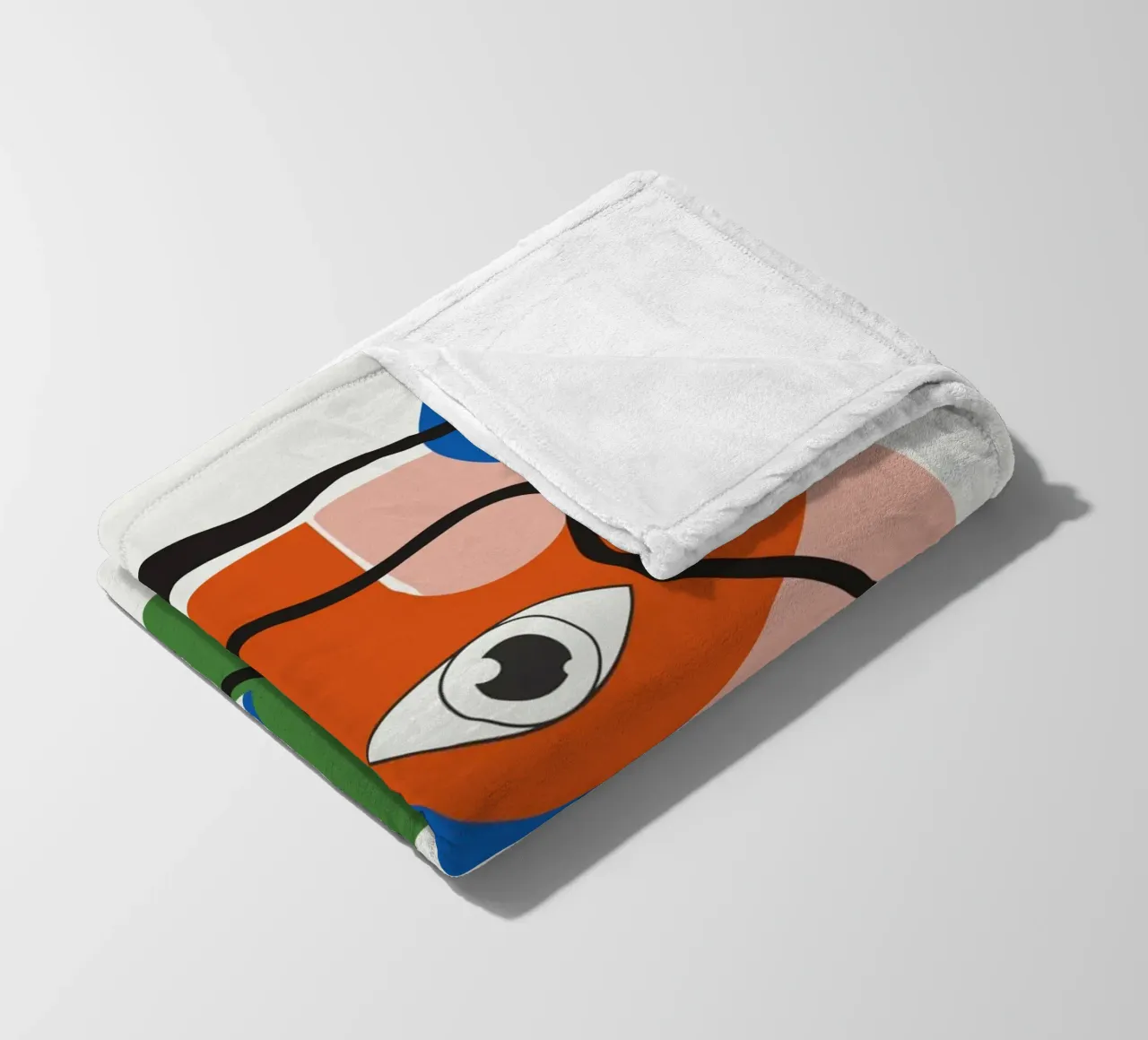 Elemente 02 Fleecedecke von Little Dean