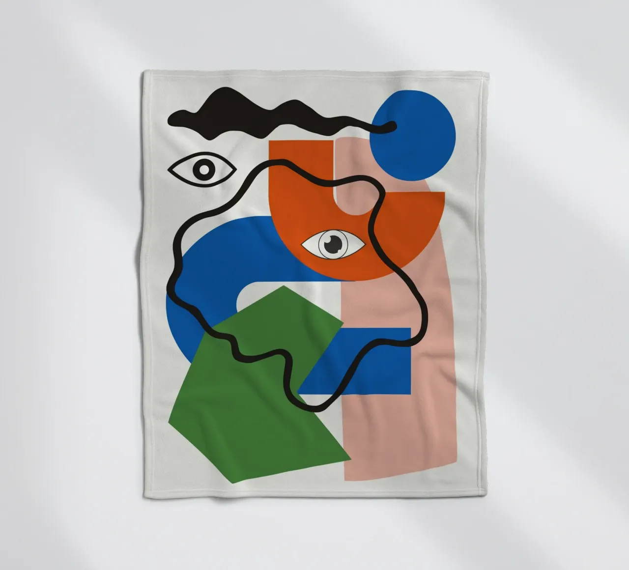 Elemente 02 Fleecedecke von Little Dean