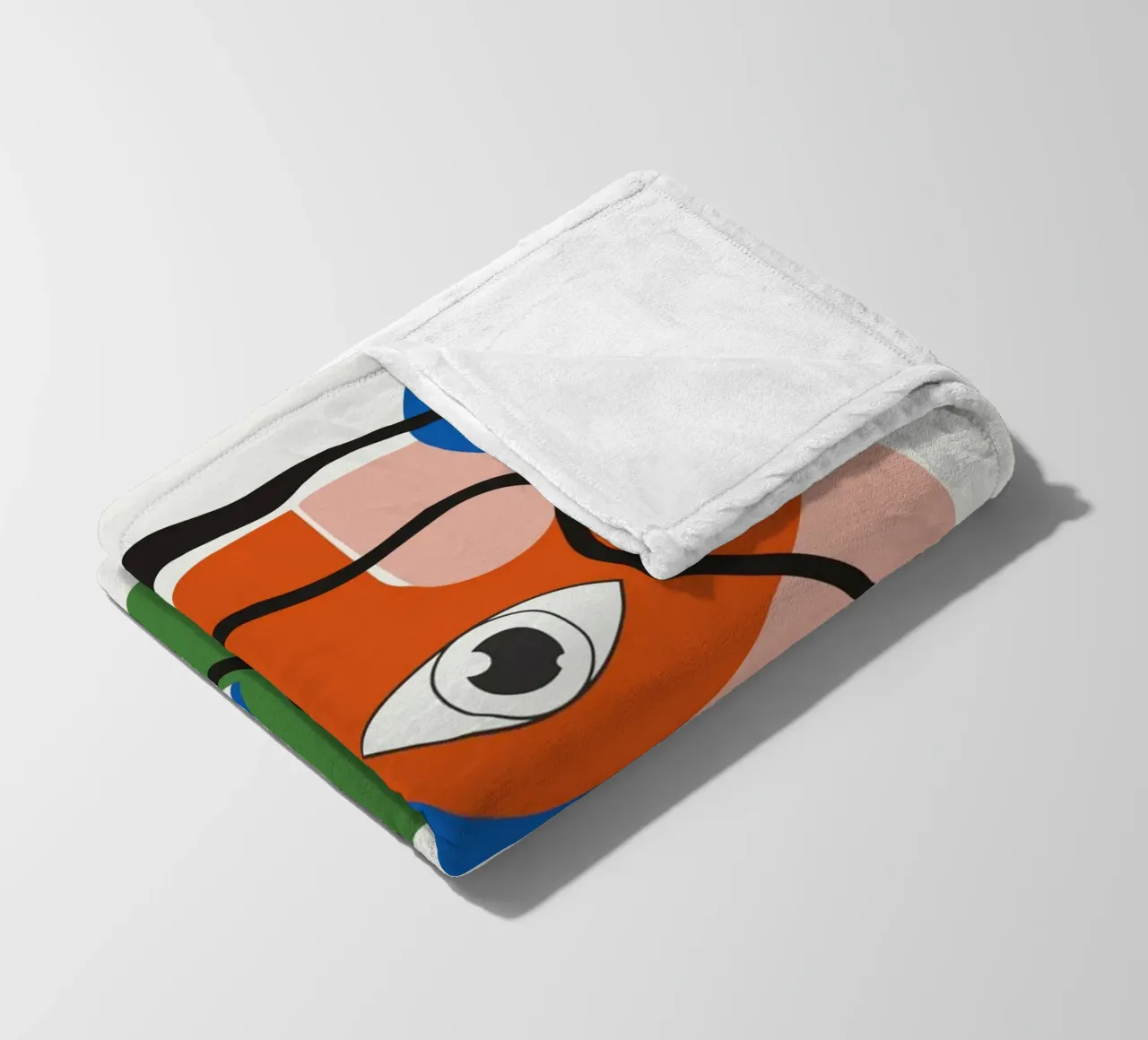 Elemente 02 Fleecedecke von Little Dean