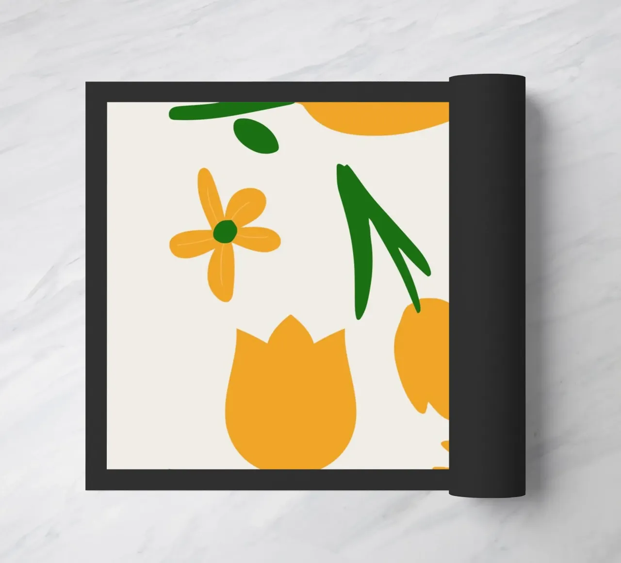 Bloemschikken deurmat van Little Dean