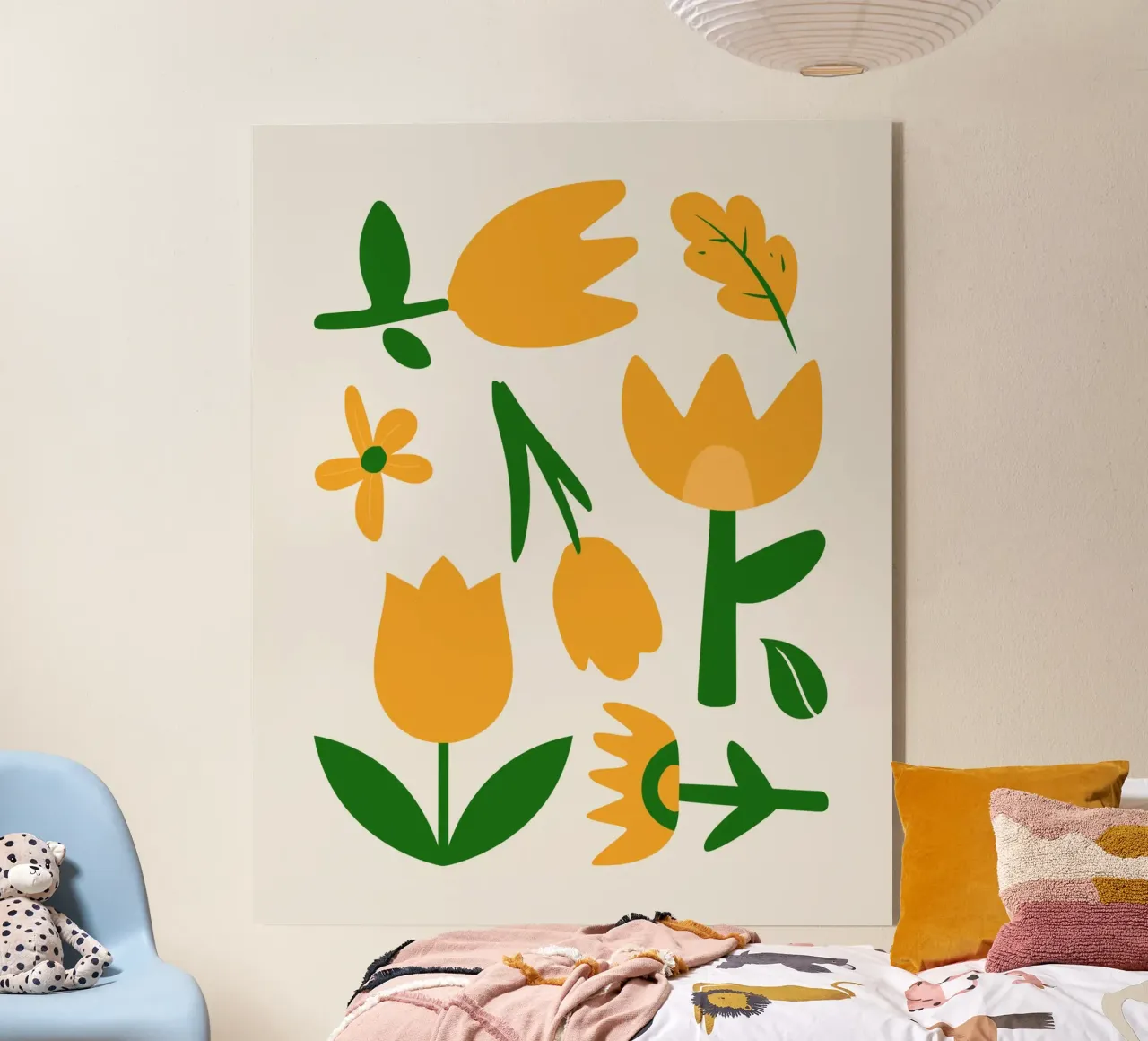 Flower arrangement plexiglass da Little Dean