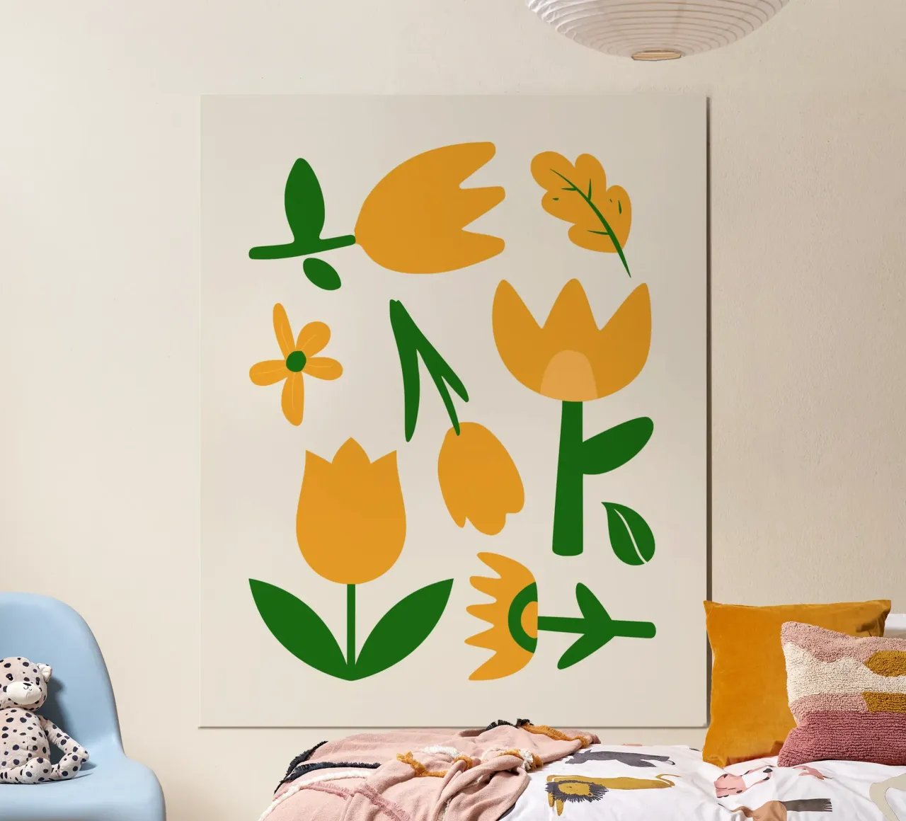 Composizione floreale poster da Little Dean