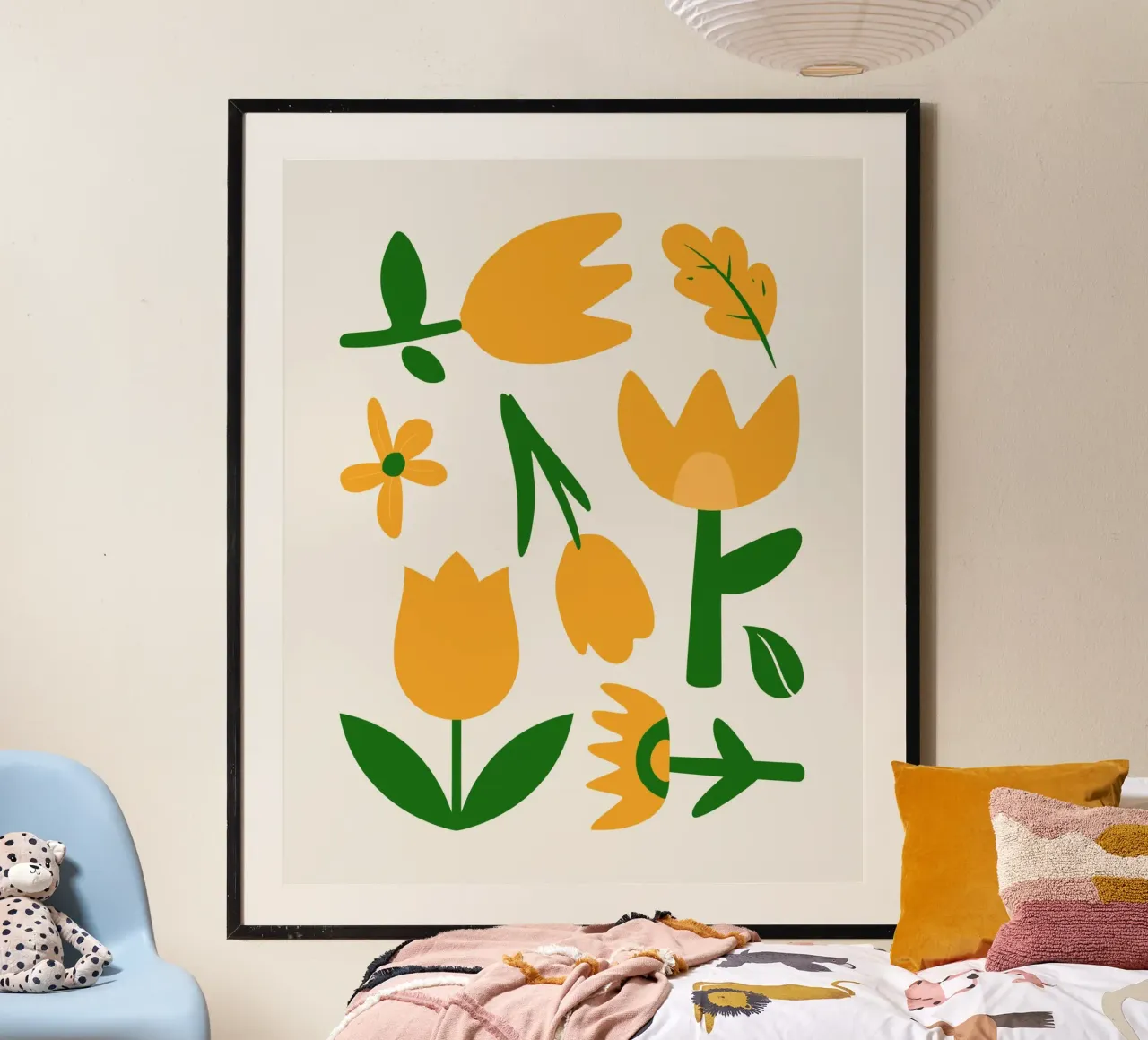 Composizione floreale poster da Little Dean