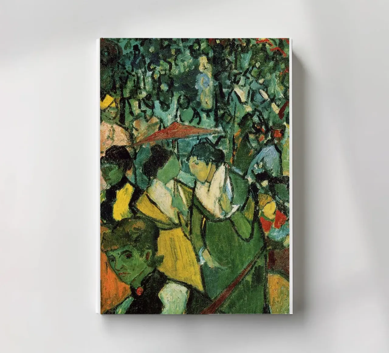 conversation in the crowd notebook by cloud shop