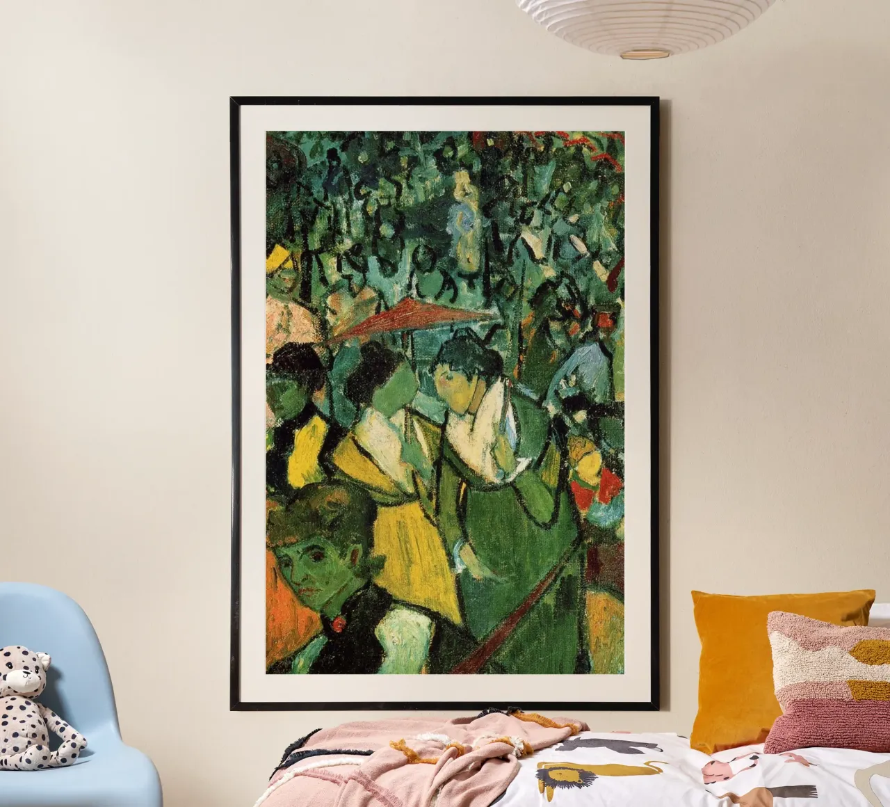 conversazione tra la folla poster da cloud shop