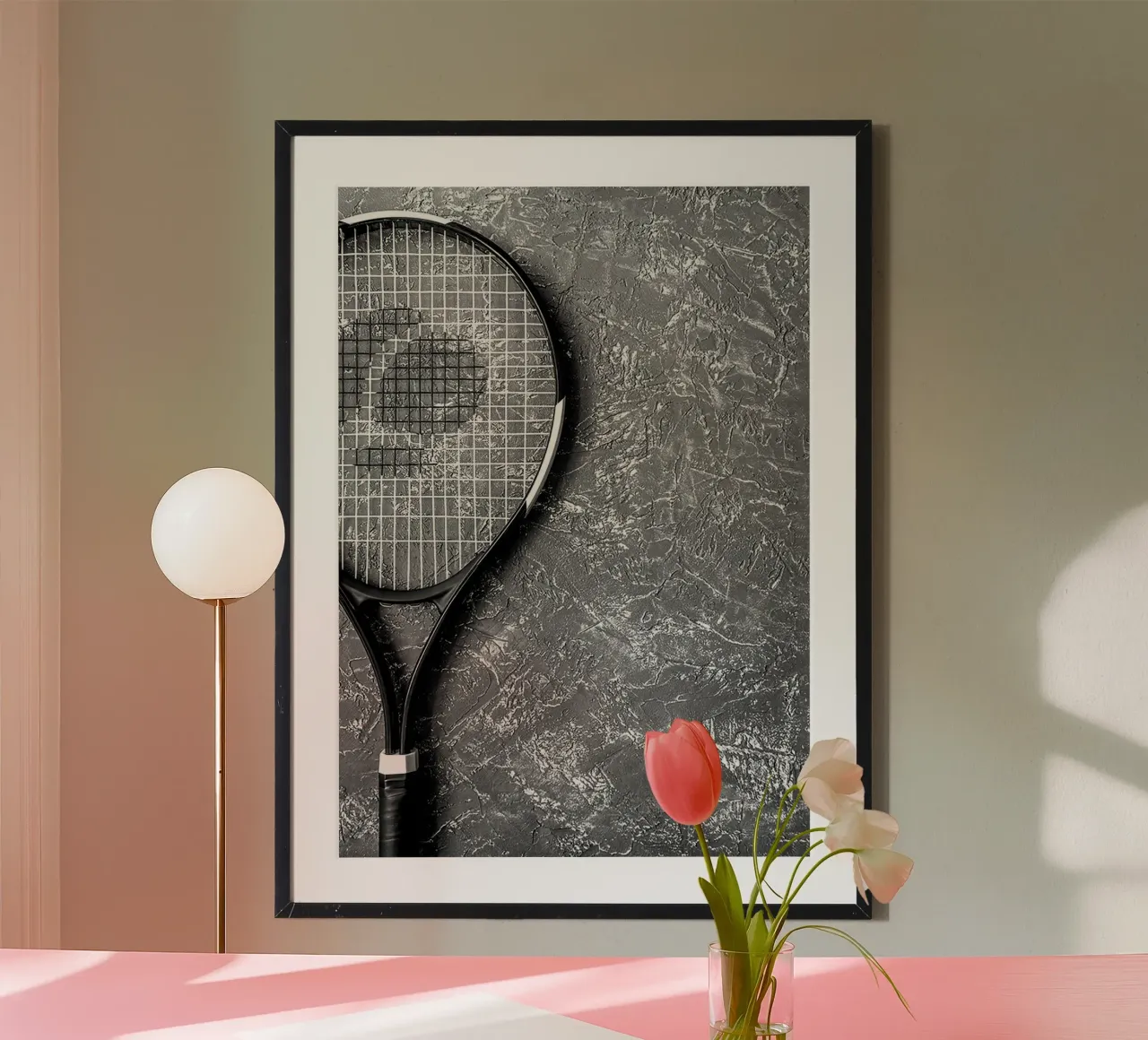Racchetta da tennis B&N poster da World of Pearce