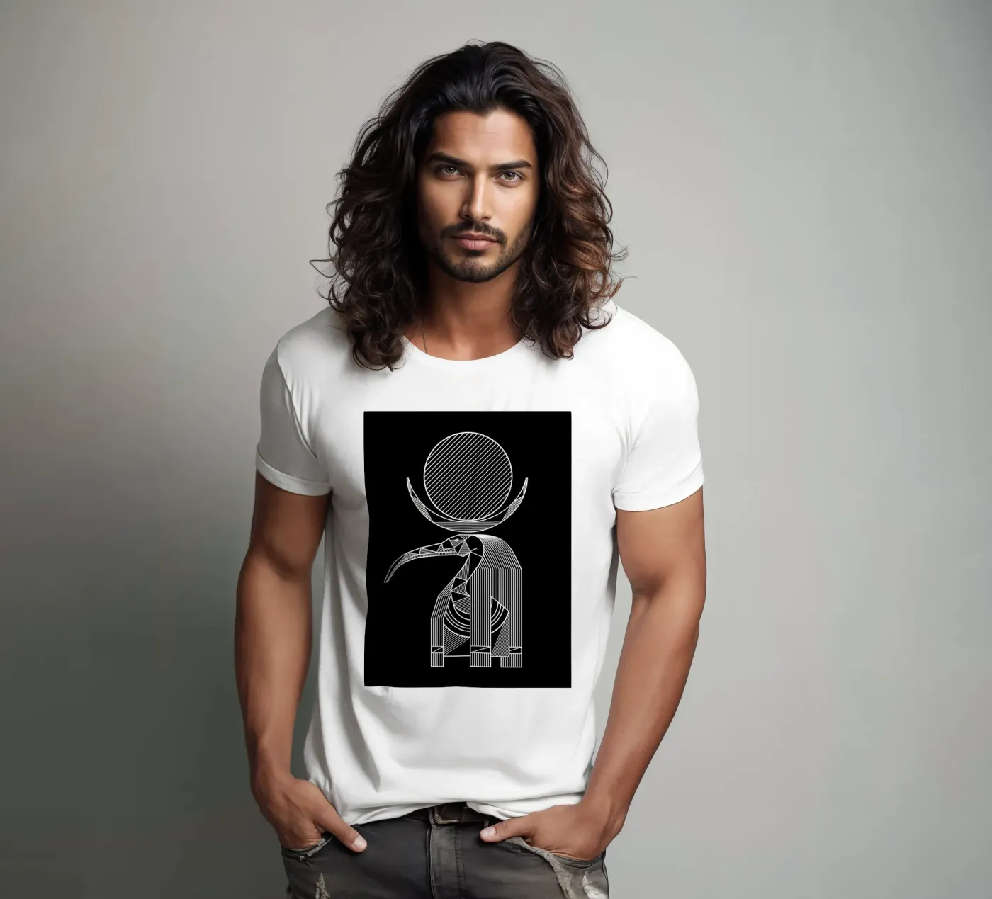Thoth t-shirt da Mariel Toigo