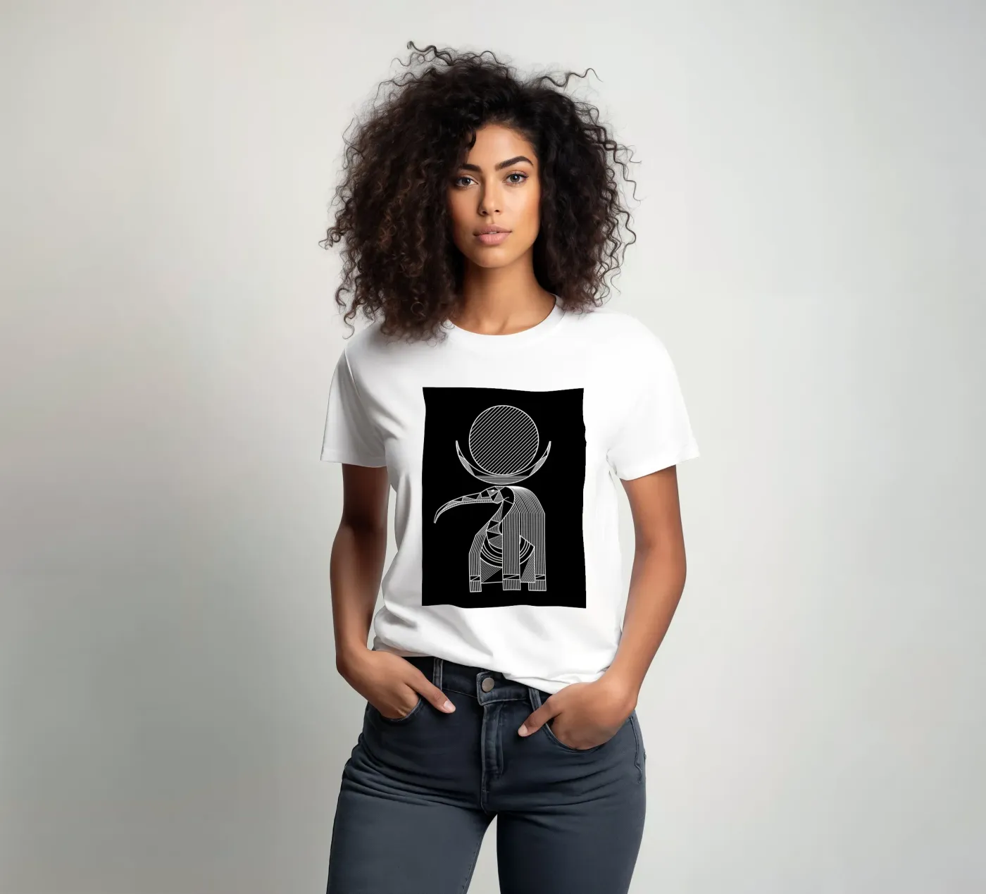 Thoth t-shirt da Mariel Toigo