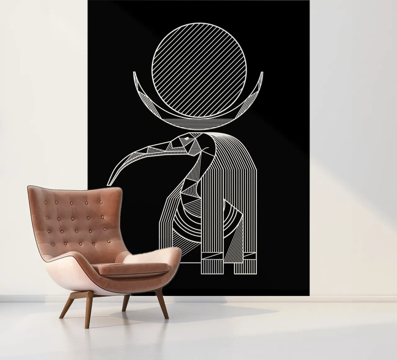 Thoth fotobehang van Mariel Toigo