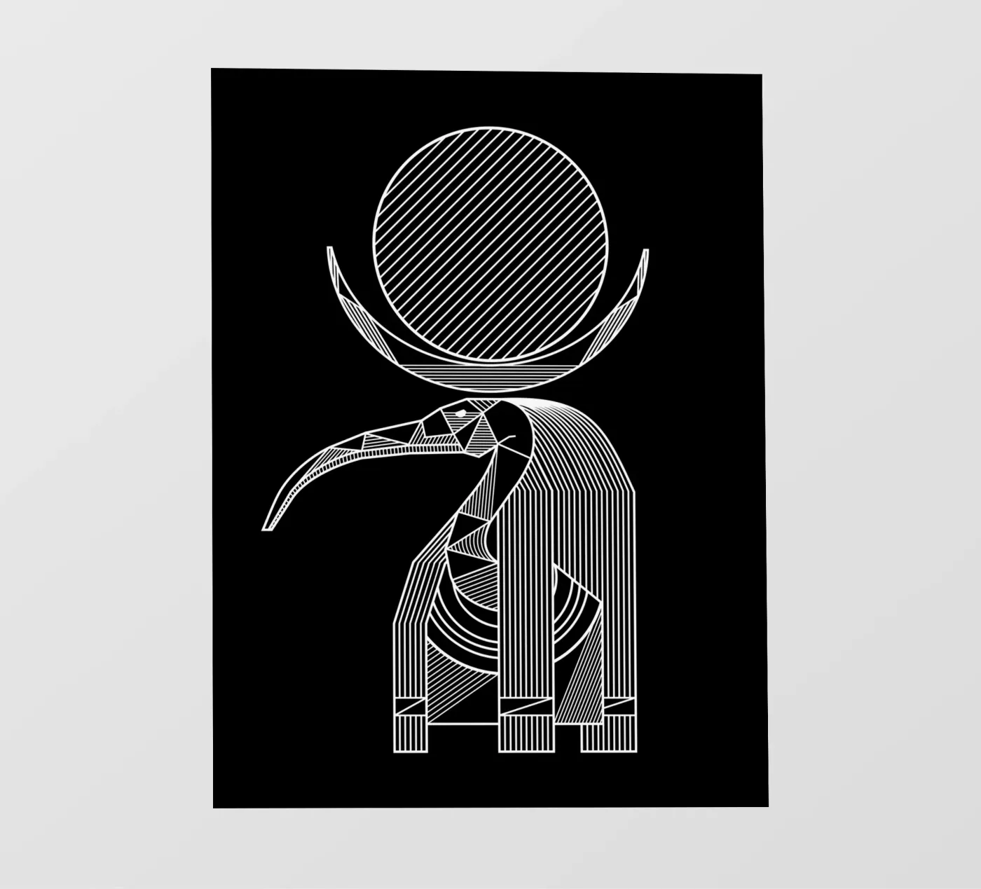 Thoth fotobehang van Mariel Toigo