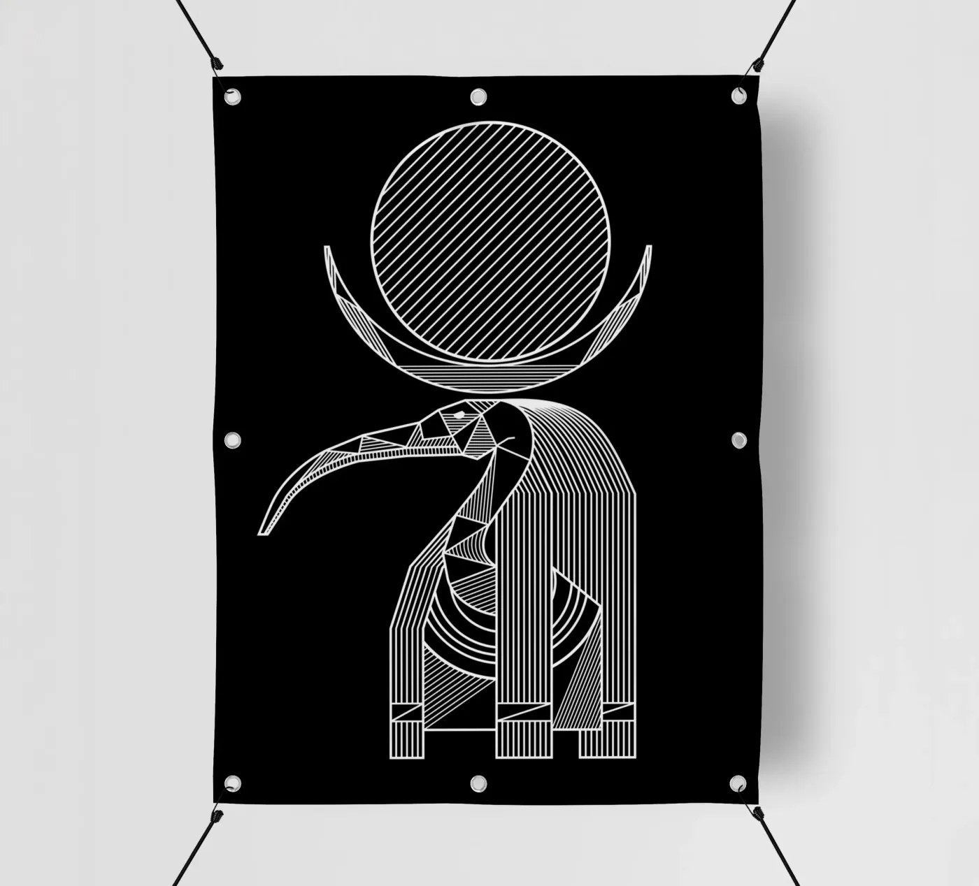 Thoth telo in pvc da Mariel Toigo