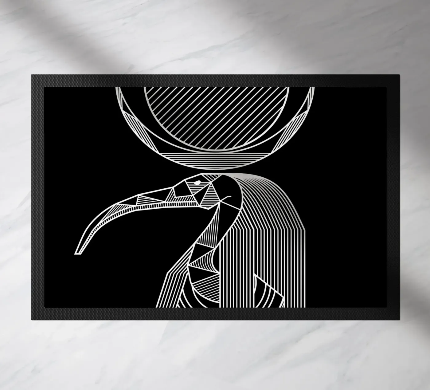 Thoth doormat by Mariel Toigo