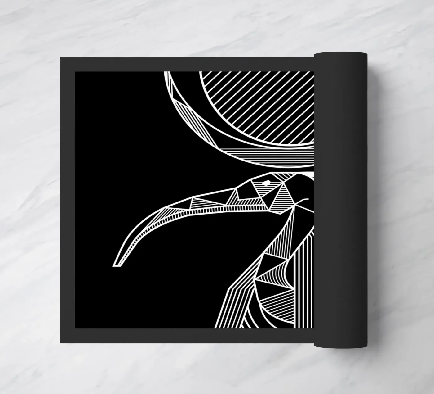 Thoth doormat by Mariel Toigo