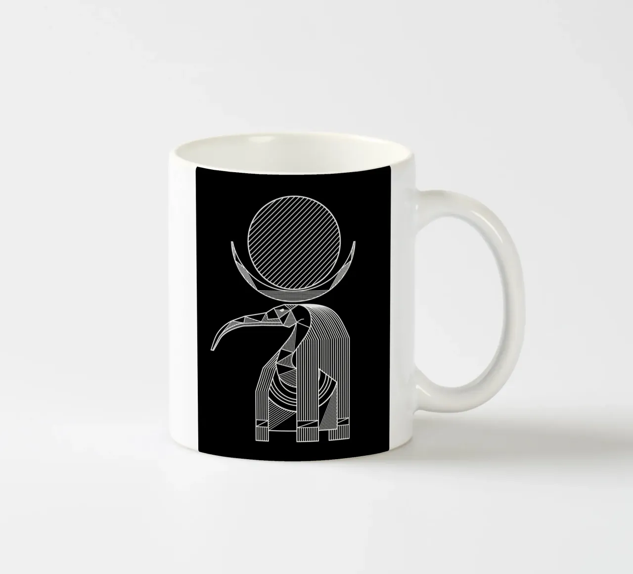Thoth tazza in ceramica da Mariel Toigo