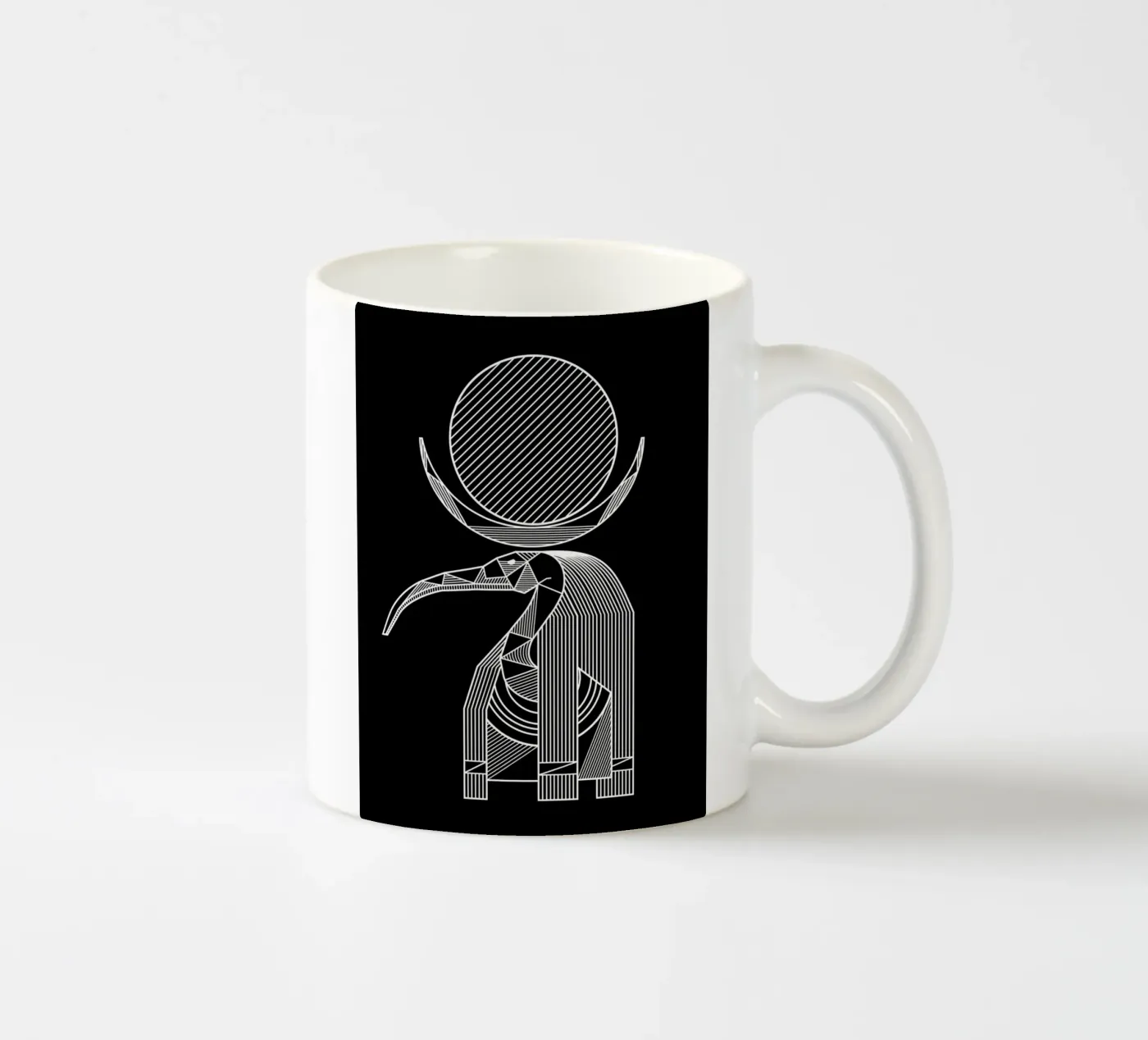 Thoth ceramic mug by Mariel Toigo
