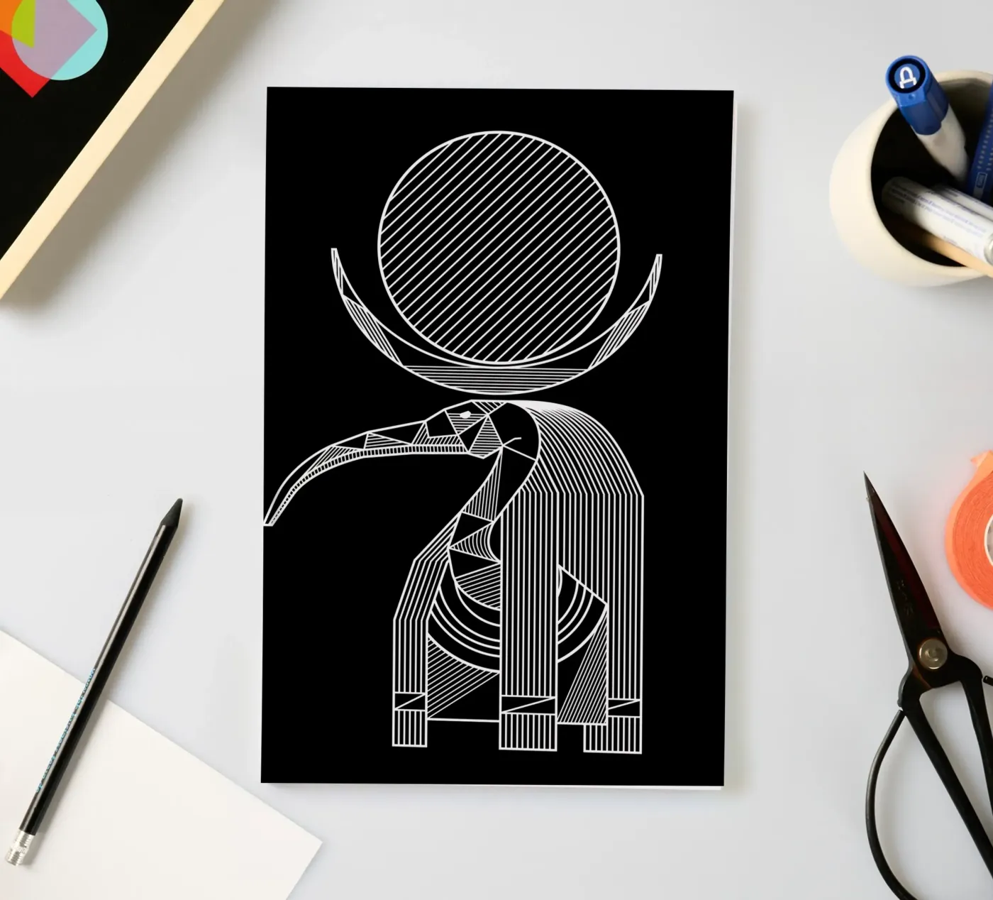 Thoth notebook by Mariel Toigo