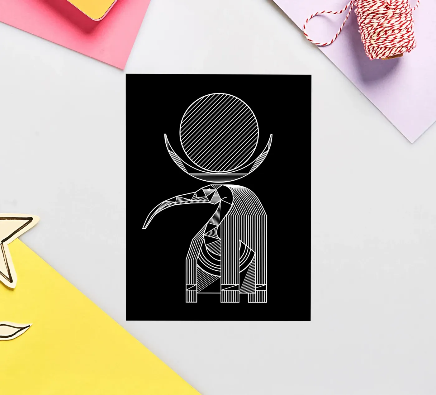 Thoth sticker by Mariel Toigo