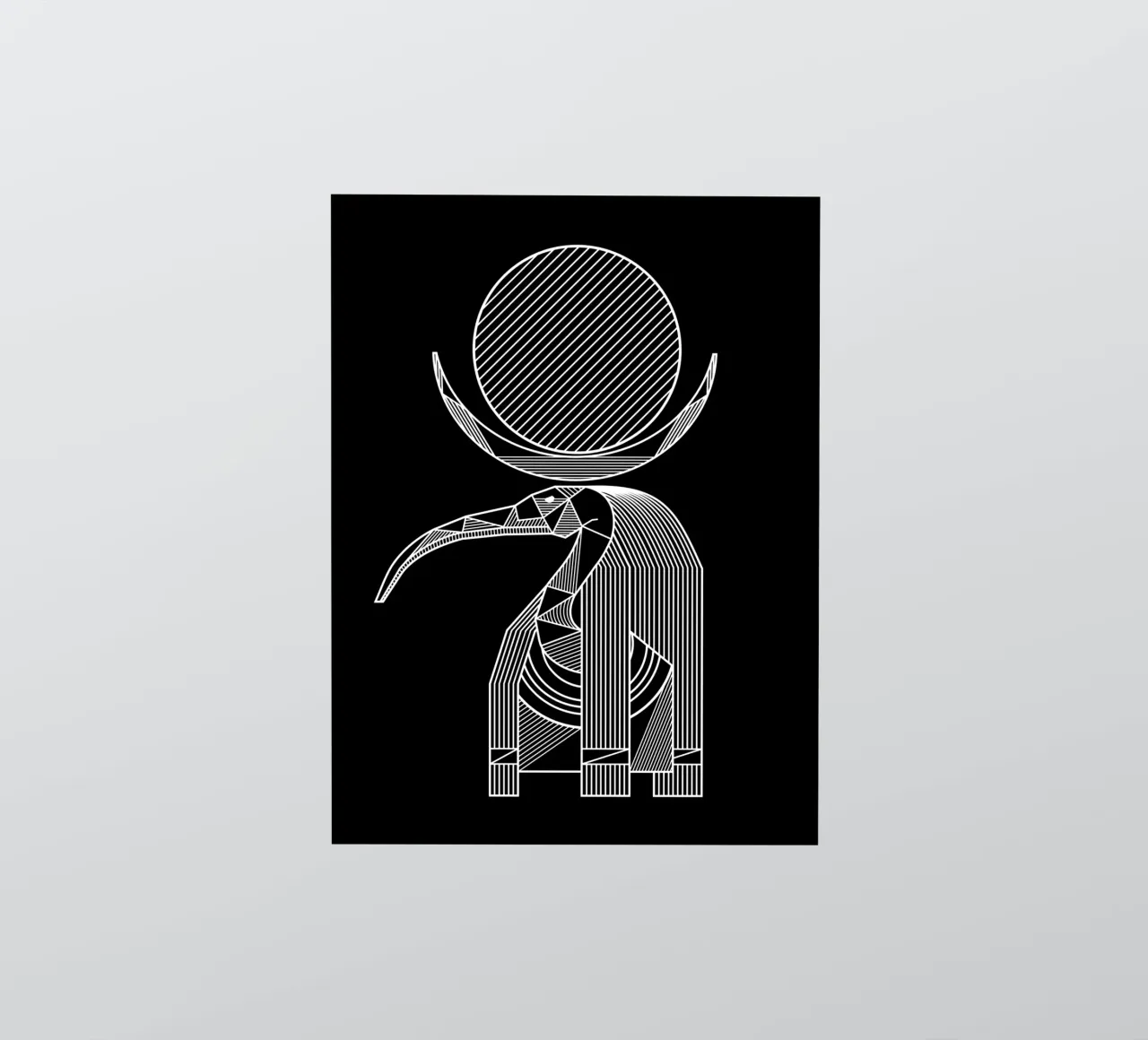 Thoth sticker van Mariel Toigo