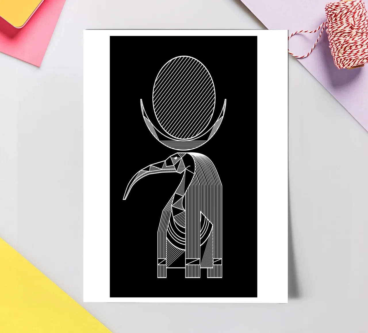 Thoth sticker sheet by Mariel Toigo