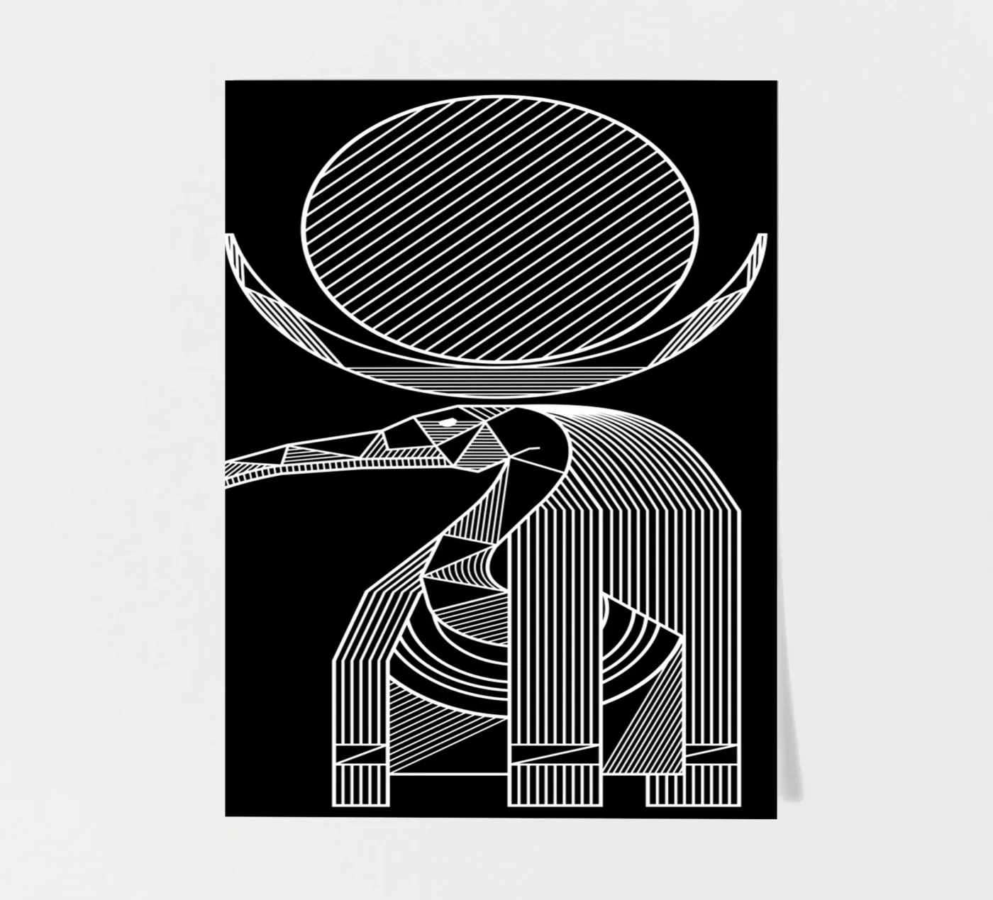 Thot planche autocollant de Mariel Toigo