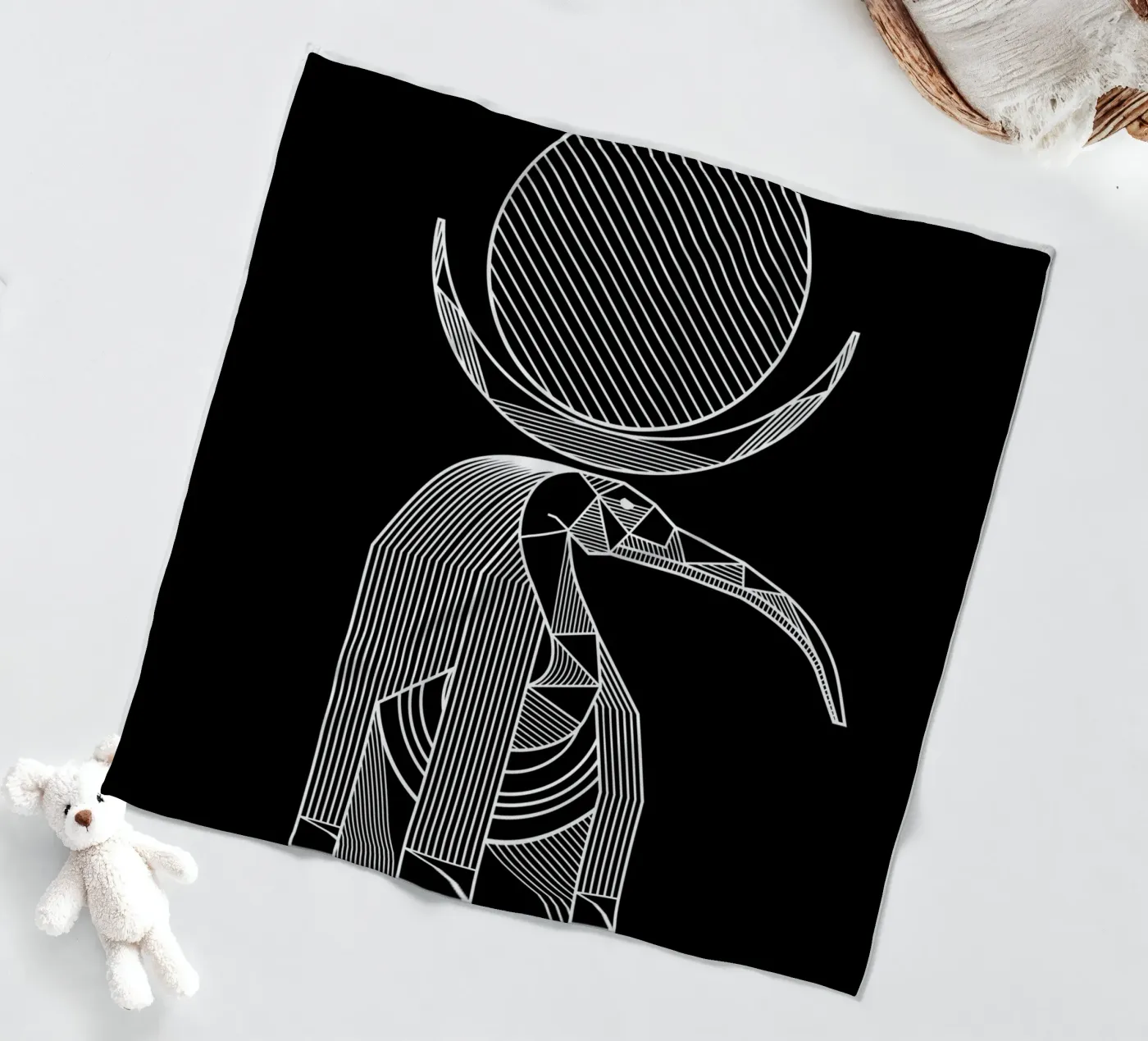 Thoth Fleecedecke von Mariel Toigo