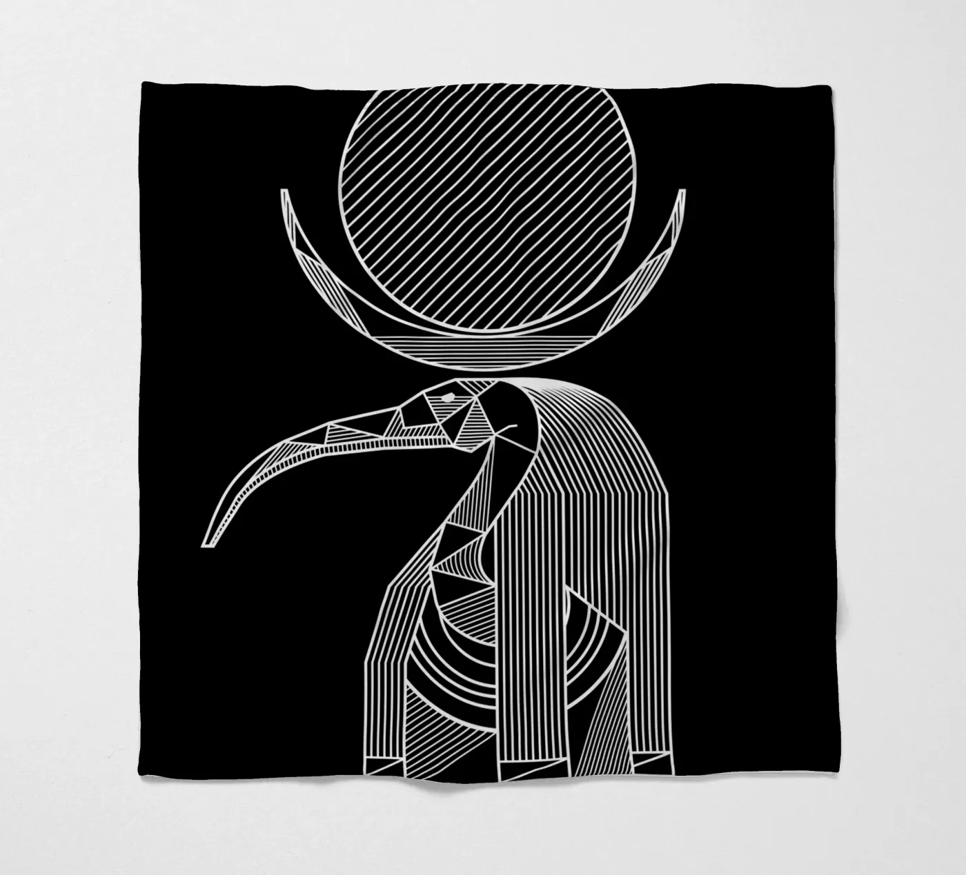 Thoth Fleecedecke von Mariel Toigo