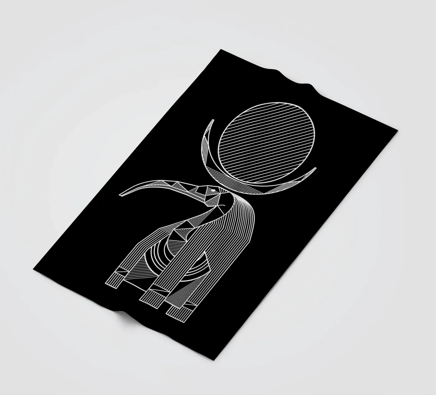 Thoth Fleecedecke von Mariel Toigo